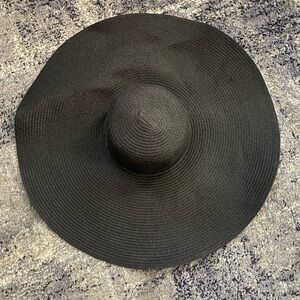 Stylish Black Woven Hat